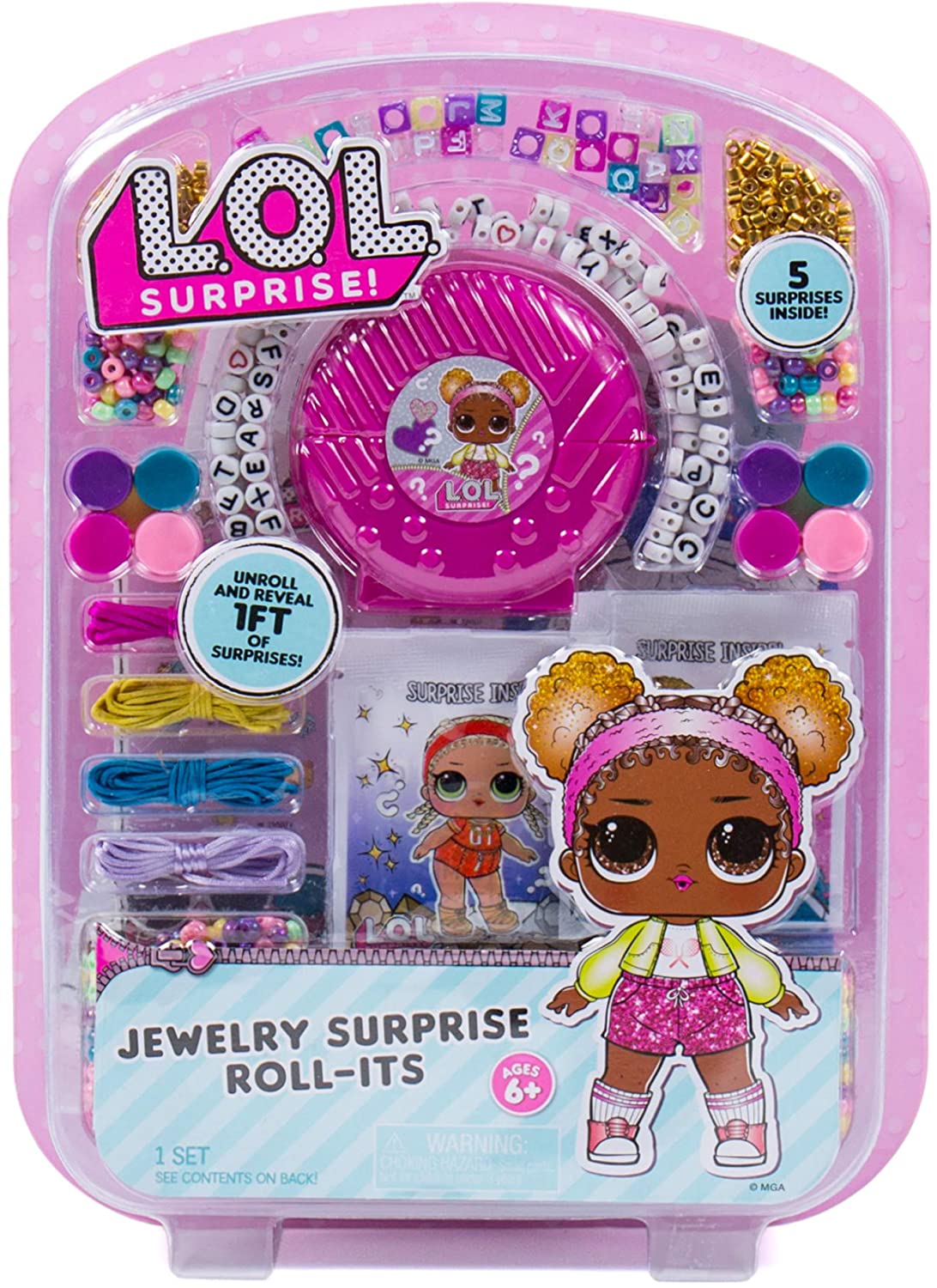 LOL Surprise Jewelry Surprise RollIts 5 Surprises Inside Bucky's